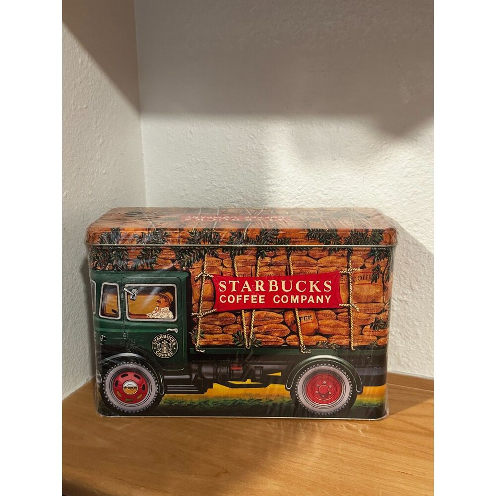 Starbucks Vintage Tin Canister - Picture 3 of 5